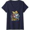 imageTransformers EarthSpark Autobots Got Bot VNeck TShirtNavy Blue
