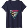 imageTransformers EarthSpark Be Fearless Box Up VNeck TShirtNavy Blue