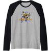 imageTransformers EarthSpark Bumblebee Hero Pose Raglan Baseball TeeBlackAthletic Heather