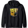 imageTransformers EarthSpark Bumblebee Logo Fill Zip HoodieBlack