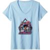 imageTransformers EarthSpark Group Shot Be Fearless VNeck TShirtBaby Blue