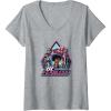 imageTransformers EarthSpark Group Shot Be Fearless VNeck TShirtHeather Grey