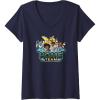 imageTransformers EarthSpark Heroes Home Team VNeck TShirtNavy Blue