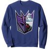 imageTransformers EarthSpark Megatron Logo Fill SweatshirtNavy Blue