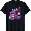 imageTransformers EarthSpark Optimus Prime Leader Pose TShirtBlack