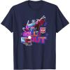 imageTransformers EarthSpark Optimus Prime Leader Pose TShirtNavy Blue