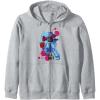 imageTransformers EarthSpark Optimus Prime Roll Out Zip HoodieHeather Grey