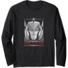 imageTransformers Megatron Good To Be Bad Long Sleeve TShirtBlack