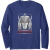 imageTransformers Megatron Good To Be Bad Long Sleeve TShirtNavy Blue