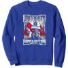 imageTransformers Optimus Prime Autobots Never Give Up SweatshirtRoyal Blue