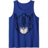 imageTransformers Optimus Prime Vintage Big Face Tank TopRoyal Blue