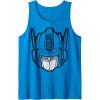 imageTransformers Optimus Prime Vintage Big Face Tank TopSapphire Blue