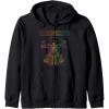 imageTransformers Pride Vitruvian Optimus Prime Logo Zip HoodieBlack