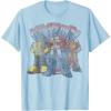 imageTransformers Retro Distressed Kanji Autobots Group Poster TShirtBaby Blue