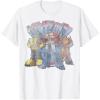 imageTransformers Retro Distressed Kanji Autobots Group Poster TShirtWhite