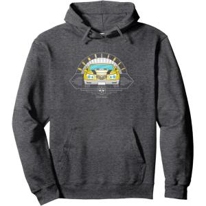 imageTransformers Bumblebee Car Line Art Pullover HoodieDark Heather Grey