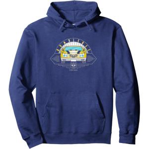 imageTransformers Bumblebee Car Line Art Pullover HoodieNavy Blue