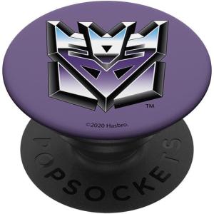 imageTransformers Decepticon Chrome Logo PopSockets MagSafe PopGrip for iPhoneStandard