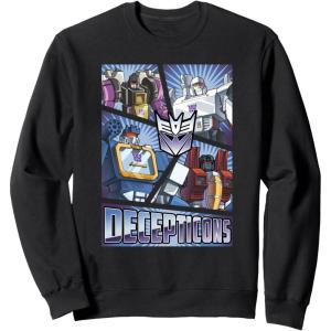 imageTransformers Decepticons Cut Up Panels SweatshirtBlack