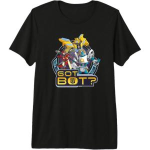 imageTransformers EarthSpark Autobots Got Bot Premium TShirtBlack