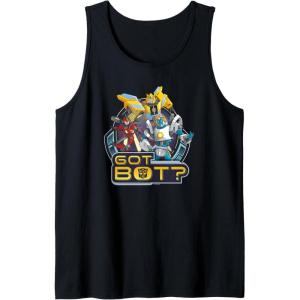 imageTransformers EarthSpark Autobots Got Bot Tank TopBlack