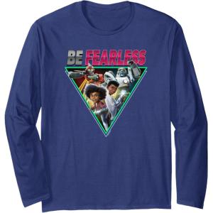 imageTransformers EarthSpark Be Fearless Box Up Long Sleeve TShirtNavy Blue