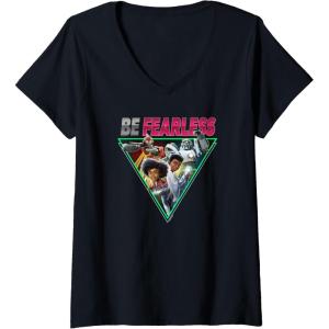 imageTransformers EarthSpark Be Fearless Box Up VNeck TShirtBlack