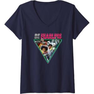imageTransformers EarthSpark Be Fearless Box Up VNeck TShirtNavy Blue