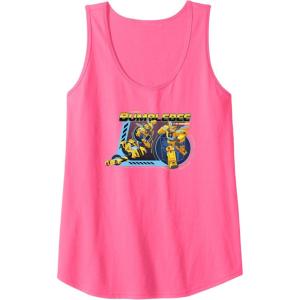 imageTransformers EarthSpark Bumblebee Transforming Tank TopNeon Pink