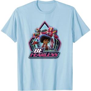 imageTransformers EarthSpark Group Shot Be Fearless TShirtBaby Blue