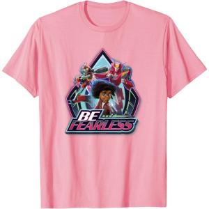 imageTransformers EarthSpark Group Shot Be Fearless TShirtPink