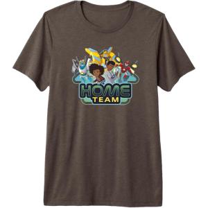 imageTransformers EarthSpark Heroes Home Team Premium TShirtBrown