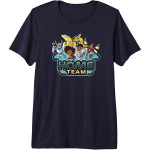 imageTransformers EarthSpark Heroes Home Team Premium TShirtNavy Blue