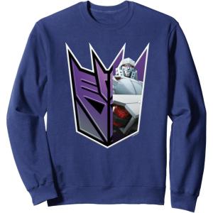 imageTransformers EarthSpark Megatron Logo Fill SweatshirtNavy Blue