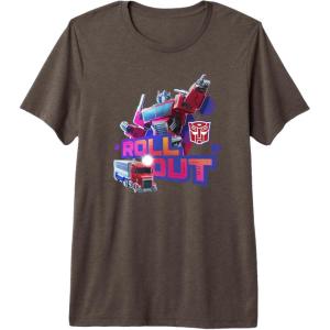 imageTransformers EarthSpark Optimus Prime Leader Pose Premium TShirtBrown