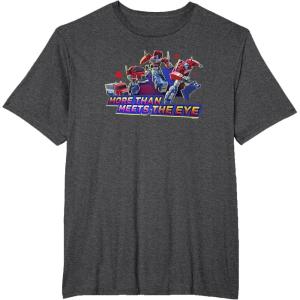 imageTransformers EarthSpark Optimus Prime More Than TShirtDark Heather Grey