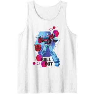 imageTransformers EarthSpark Optimus Prime Roll Out Tank TopWhite