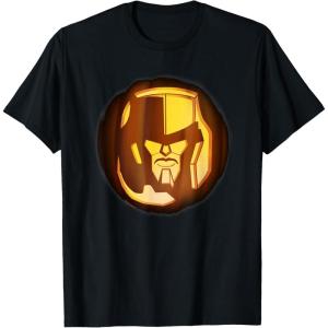 imageTransformers Halloween Megatron Pumpkin TShirtBlack