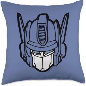 imageTransformers Optimus Prime Big Face Throw Pillow18x18
