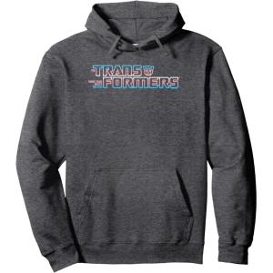 imageTransformers Pride Logo V2 Pullover HoodieDark Heather Grey