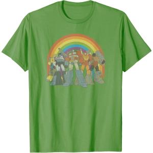imageTransformers Pride Rainbow Heroes Unite TShirtGrass Green