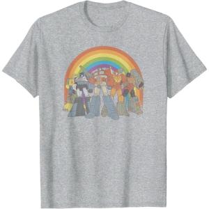 imageTransformers Pride Rainbow Heroes Unite TShirtHeather Grey