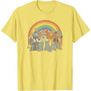 imageTransformers Pride Rainbow Heroes Unite TShirtLemon Yellow
