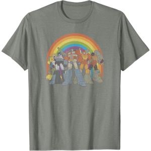 imageTransformers Pride Rainbow Heroes Unite TShirtOlive Heather
