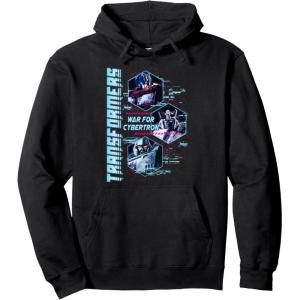 imageTransformers War For Cybertron Hexagon Portraits Pullover HoodieBlack