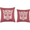 imageTransformers Detail Autobot Helmet Fill Throw Pillow16x16