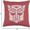 imageTransformers Detail Autobot Helmet Fill Throw Pillow16x16