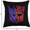 imageTransformers Split Logo Throw Pillow18x18