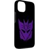 imageiPhone 16 Transformers Purple Graffiti Decepticon Logo CaseiPhone 13