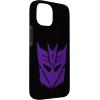 imageiPhone 16 Transformers Purple Graffiti Decepticon Logo CaseiPhone 15